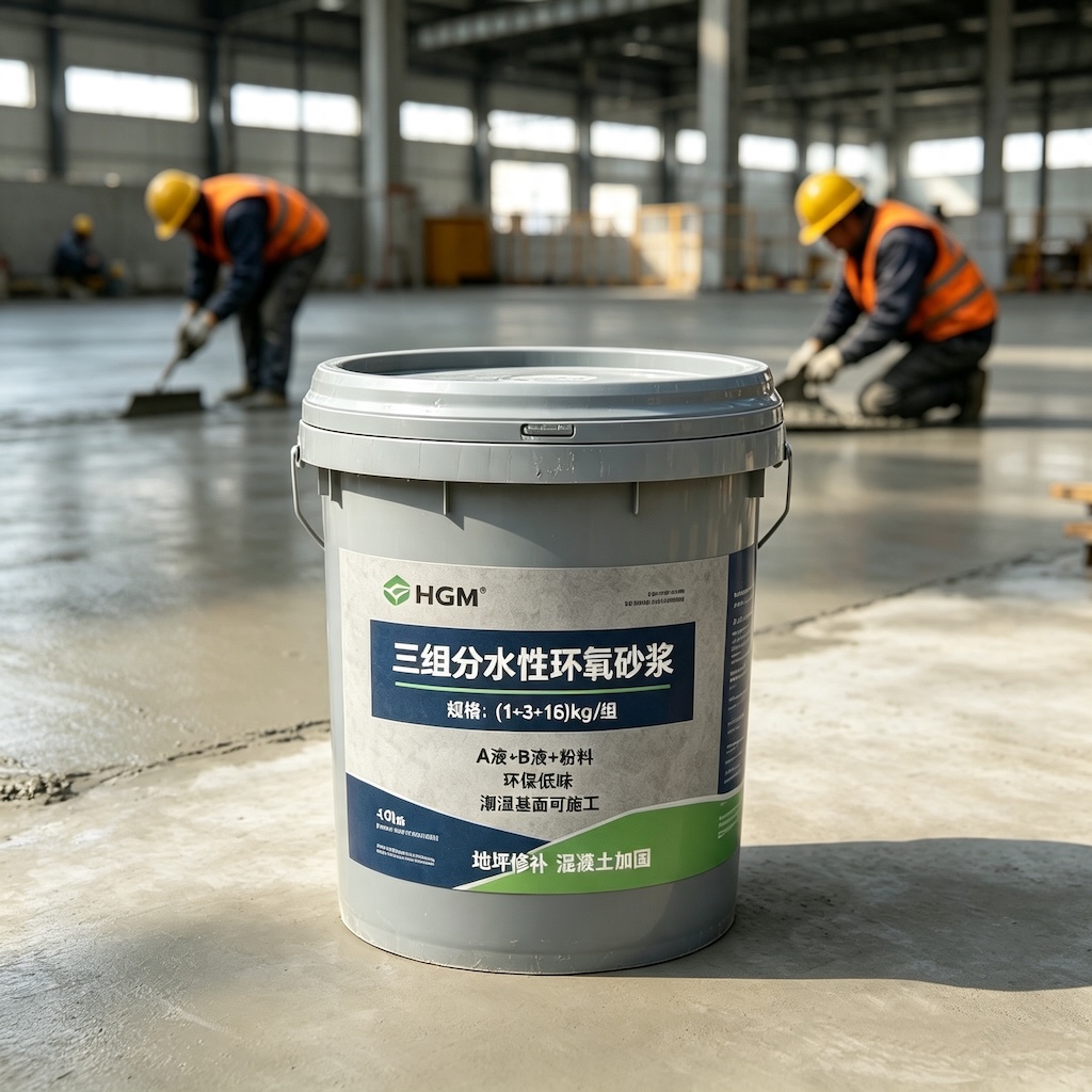 衡东三组份水性环氧砂浆